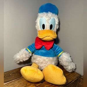Walt Disney Parks Authentic Original Donald Duck Plush 16 Fuzzy Stuffed Animal